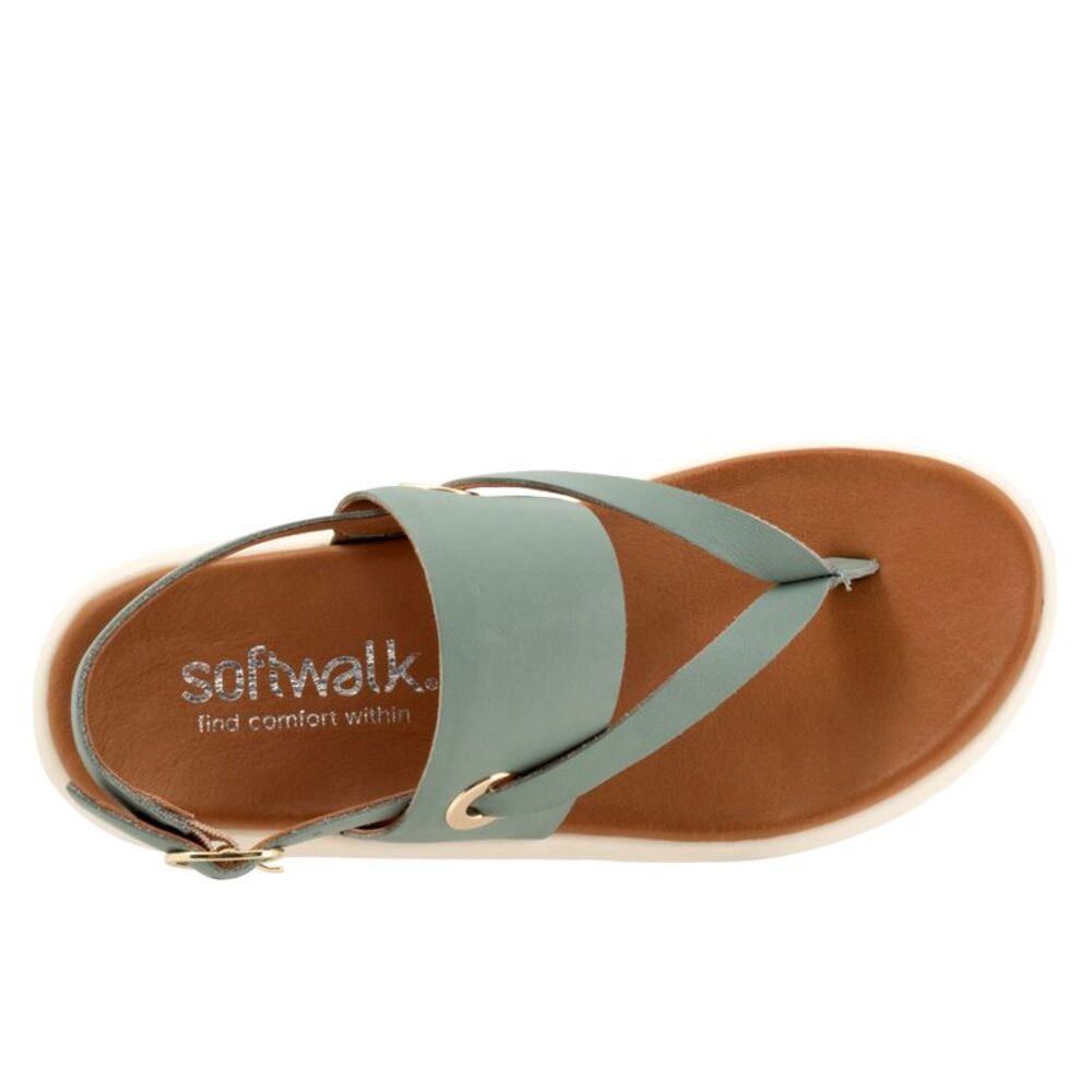 Softwalk Womens Joliet Green Shoes (NWT) - Picture 7 of 7